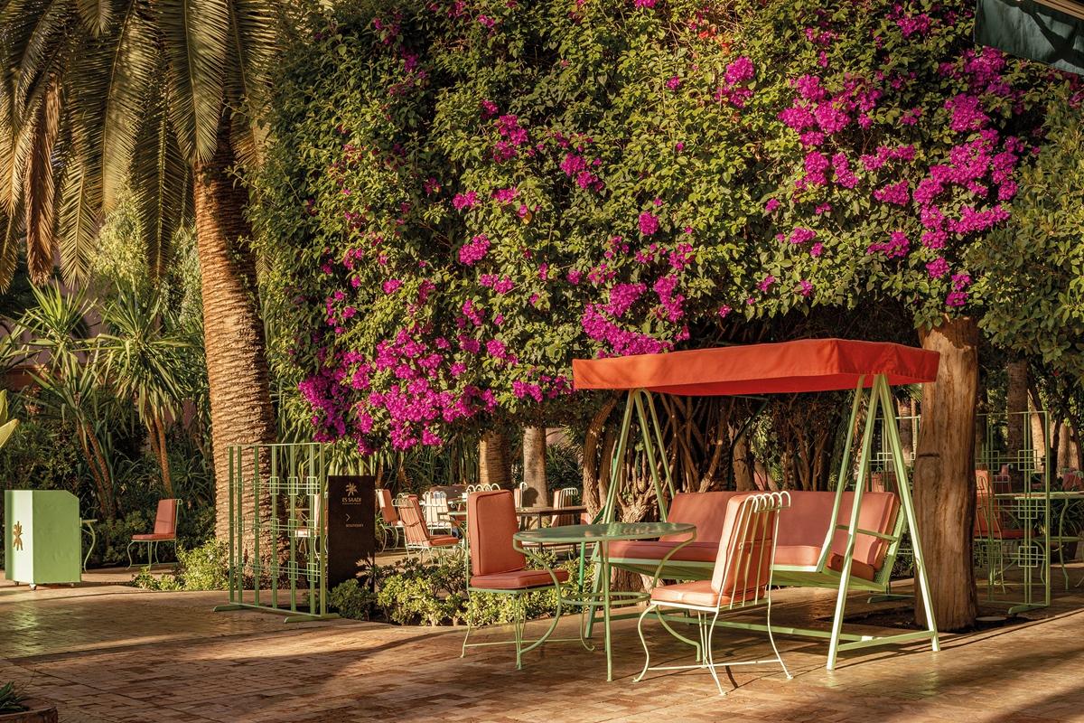 Es Saadi Marrakech Resort - Hotel Marakeş Dış mekan fotoğraf The garden of the hotel