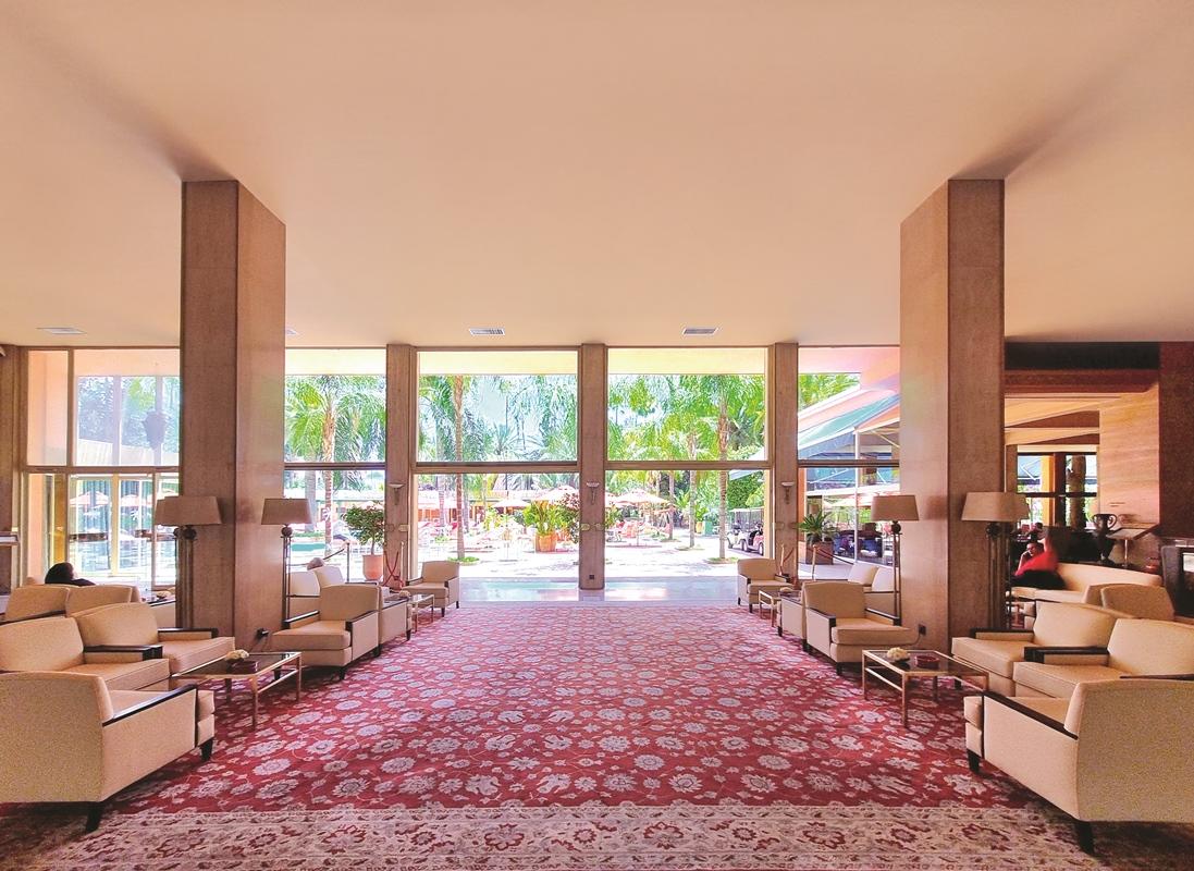 Es Saadi Marrakech Resort - Hotel Marakeş Dış mekan fotoğraf Lobby